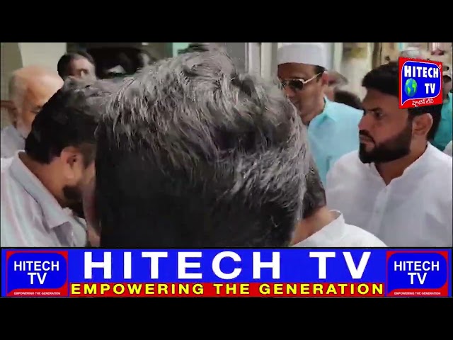 Hyderabad: AIMIM Karwan MLA Kausar Mohiuddin Campaign for Congress Candidate at Shaikpet Division.