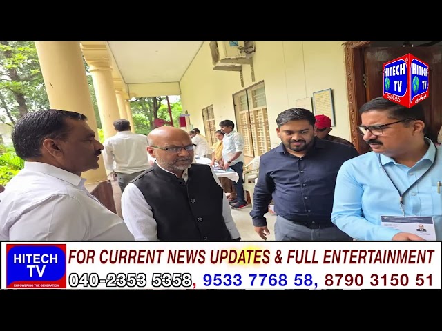 GHMC Commissioner RV Karnan Distributes Duties to Officers For Polling Process is Conduct Smoothly.