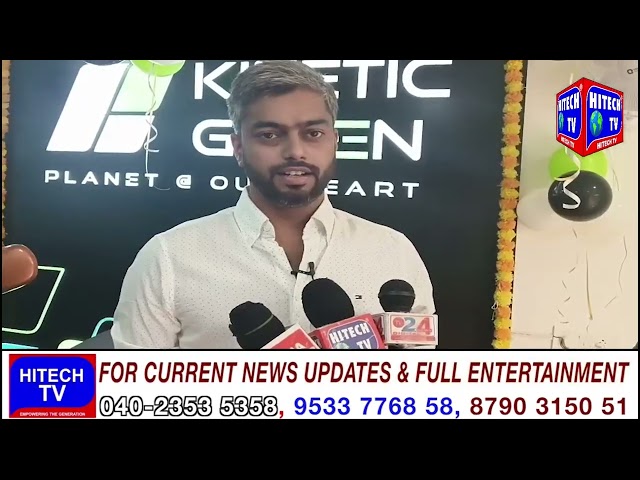 Lucknow: Vani Awasthi & Family Inaugrates BVT Global LLP's Kinetic Green Two-Wheelers New Showroom.