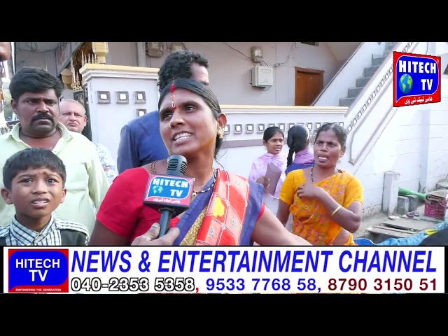 Sangareddy: Vegetable Vendors Demands Gunj Bazar Against the Harrasement of Muncipal Authority.